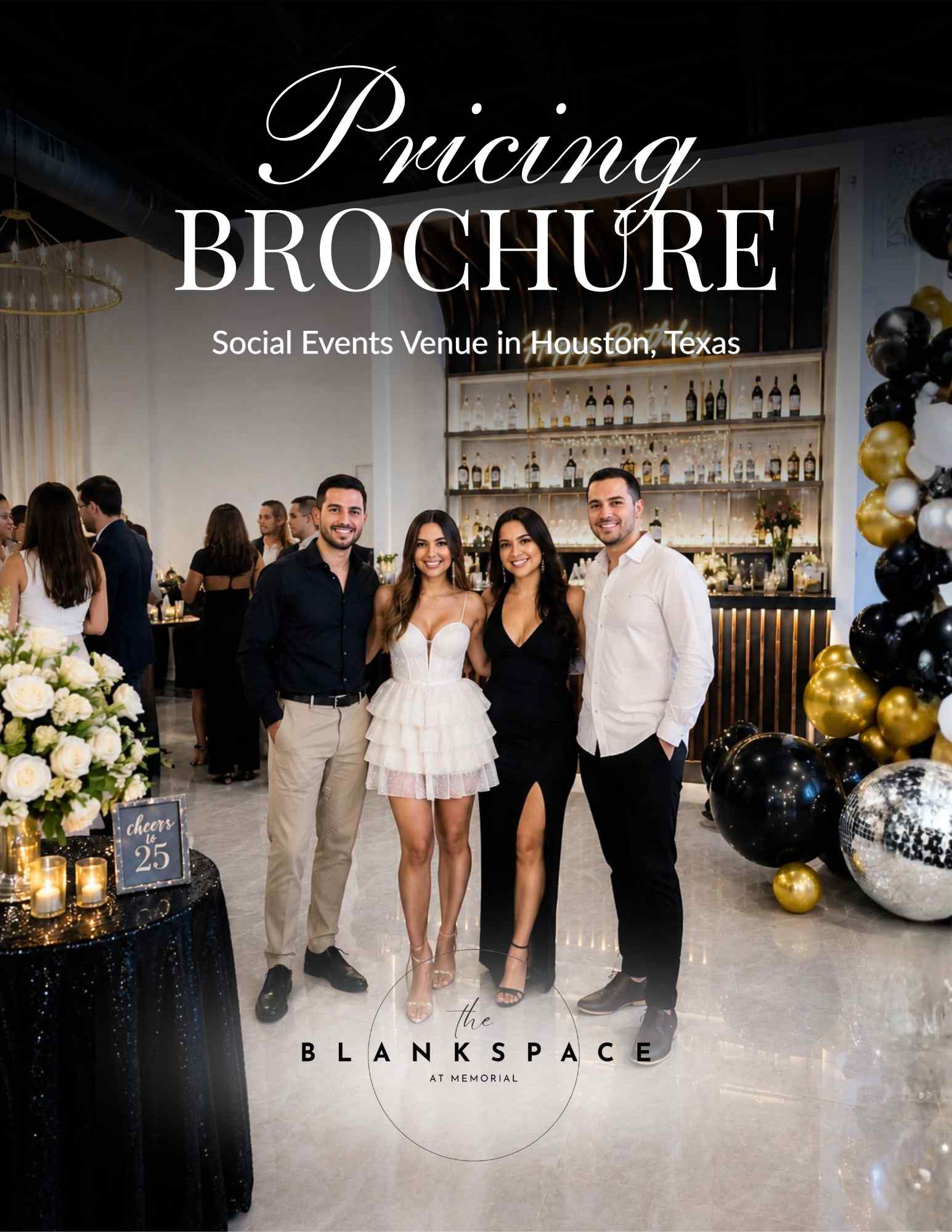 Events Brochure Cover
